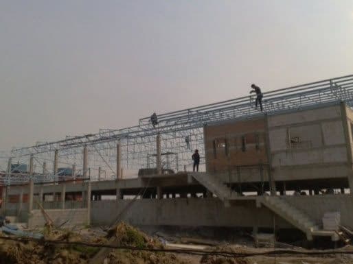 โครงการหลังคาเหล็ก มุงแผ่นเมทัลชีส - รูปที่ 2
